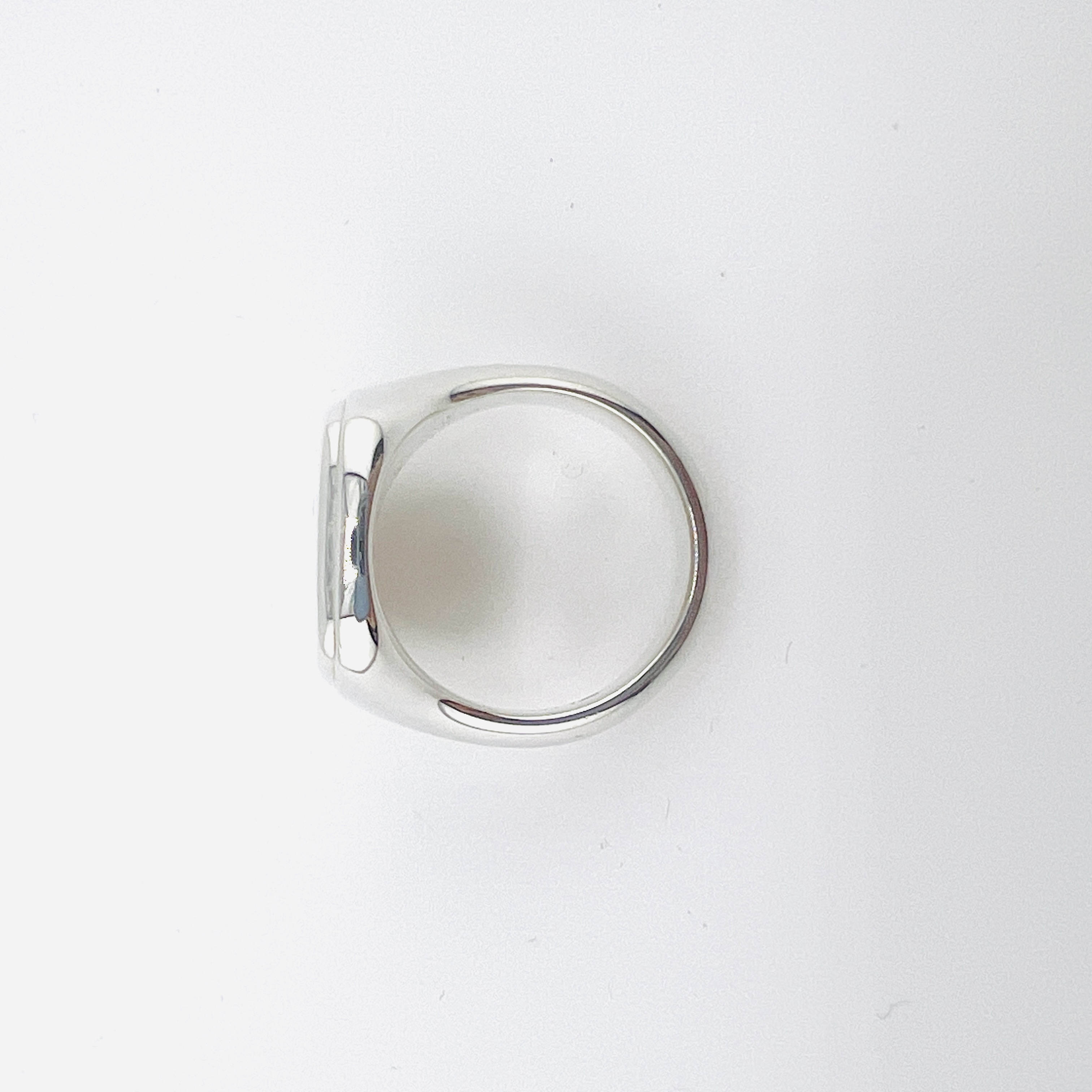 Tiffany & Co. sterling silver signet ring