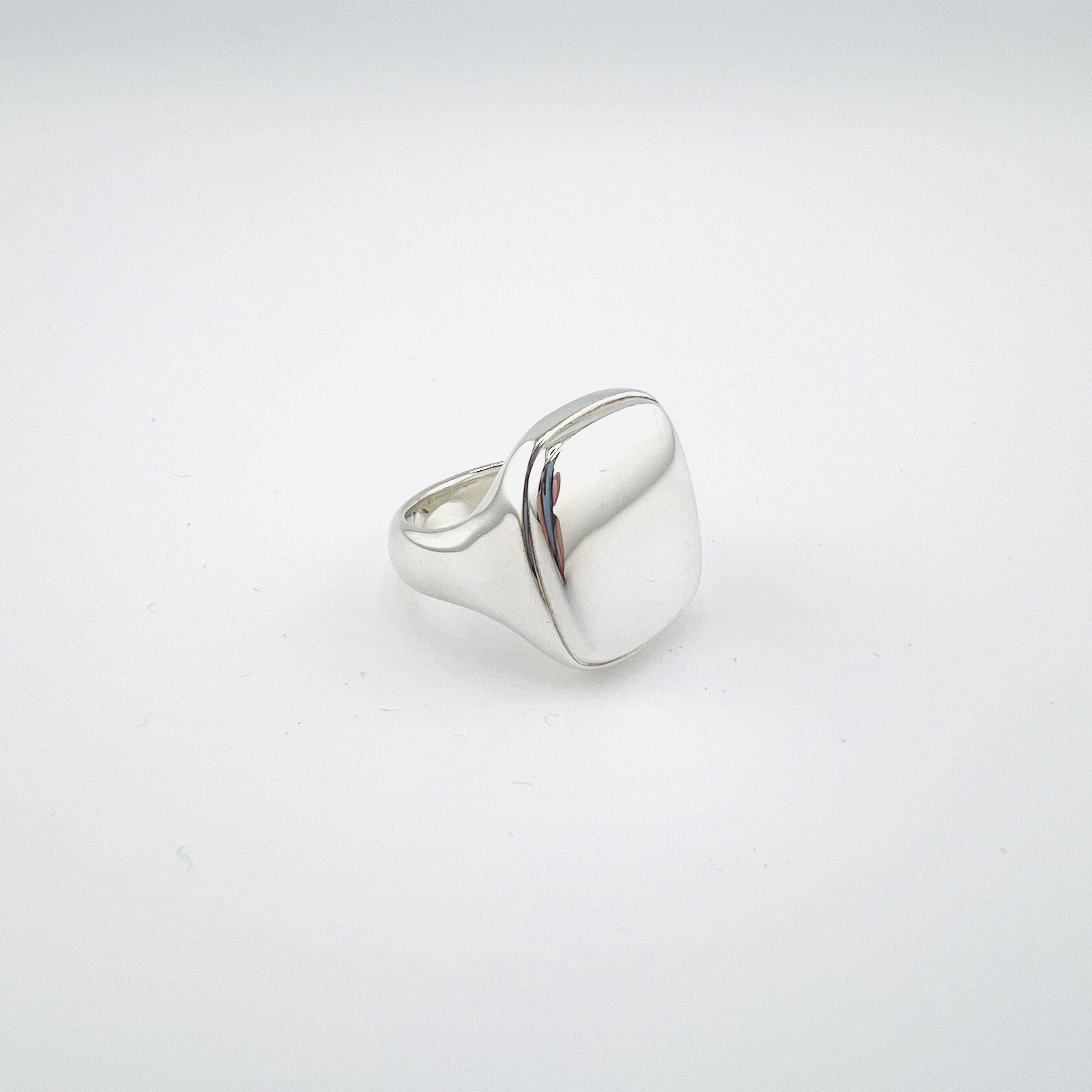 Tiffany & Co. sterling silver signet ring