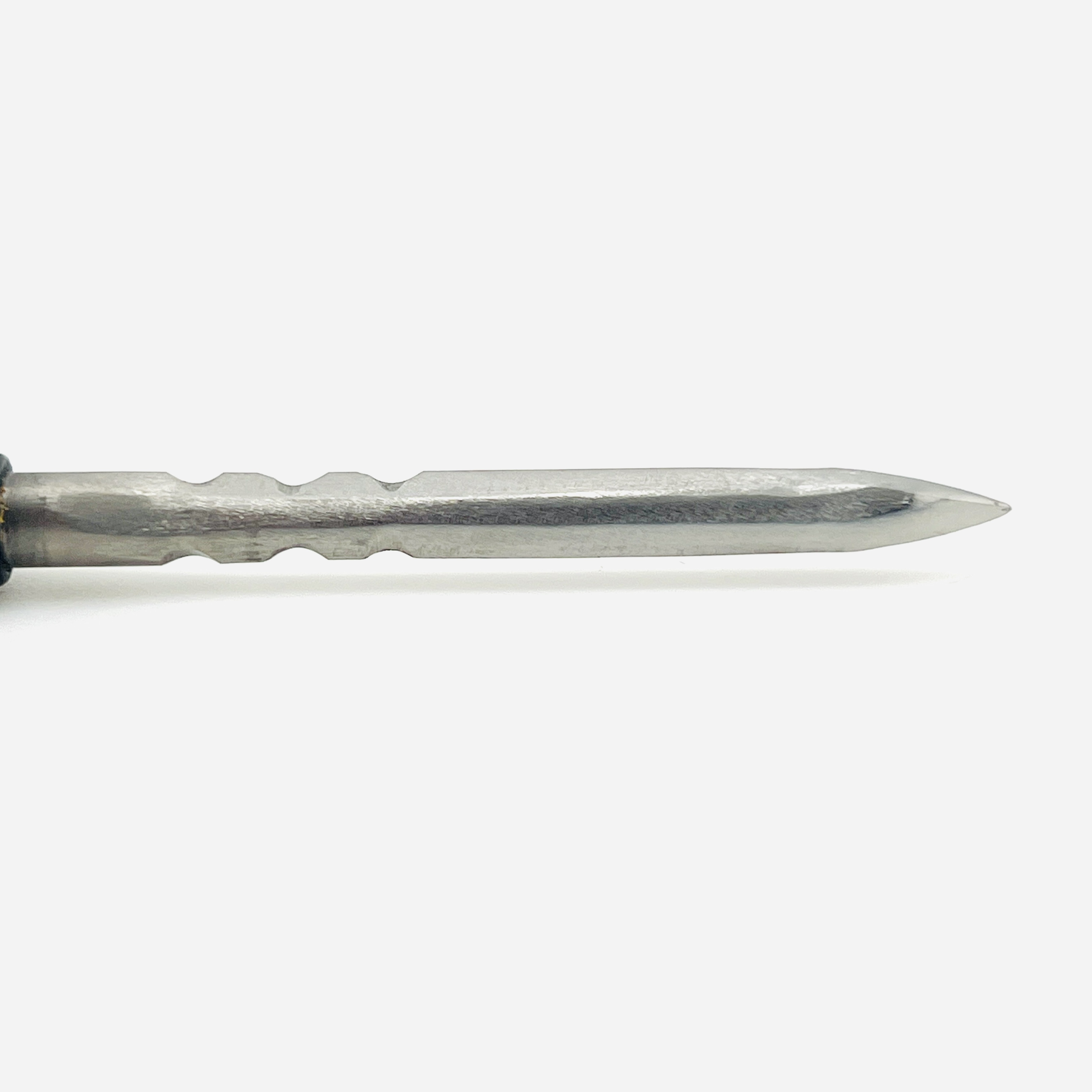 Miniature Titanium brass and carbon fiber display spear