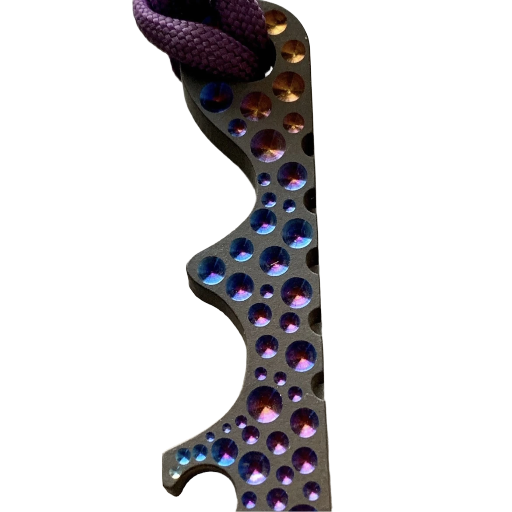 Knige shaped titanium multifunction tool