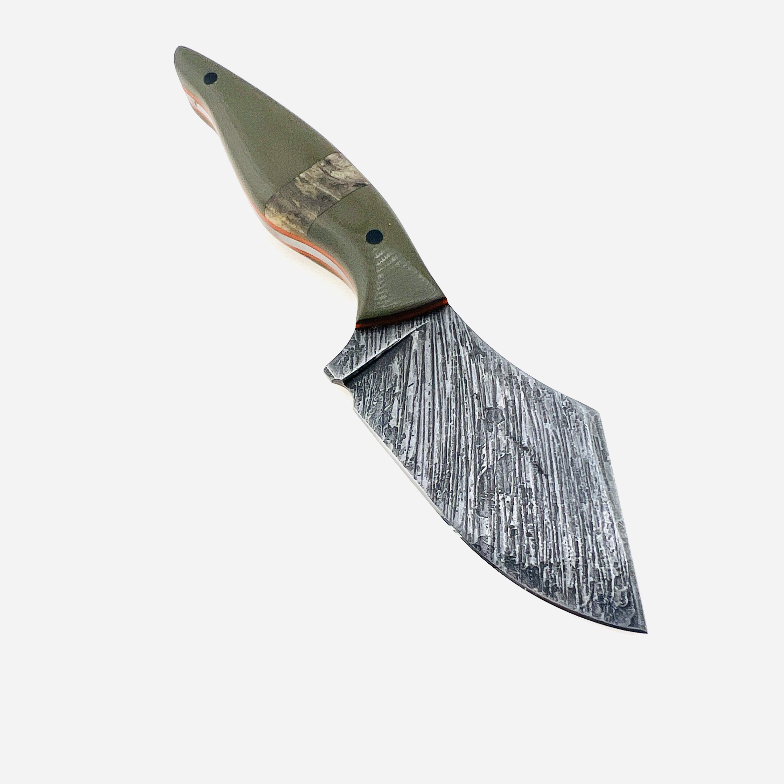 Anaconda skinner knife, etched blade and Kydex sheath