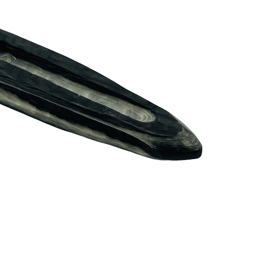 Glow in the dark carbon fiber mini dagger