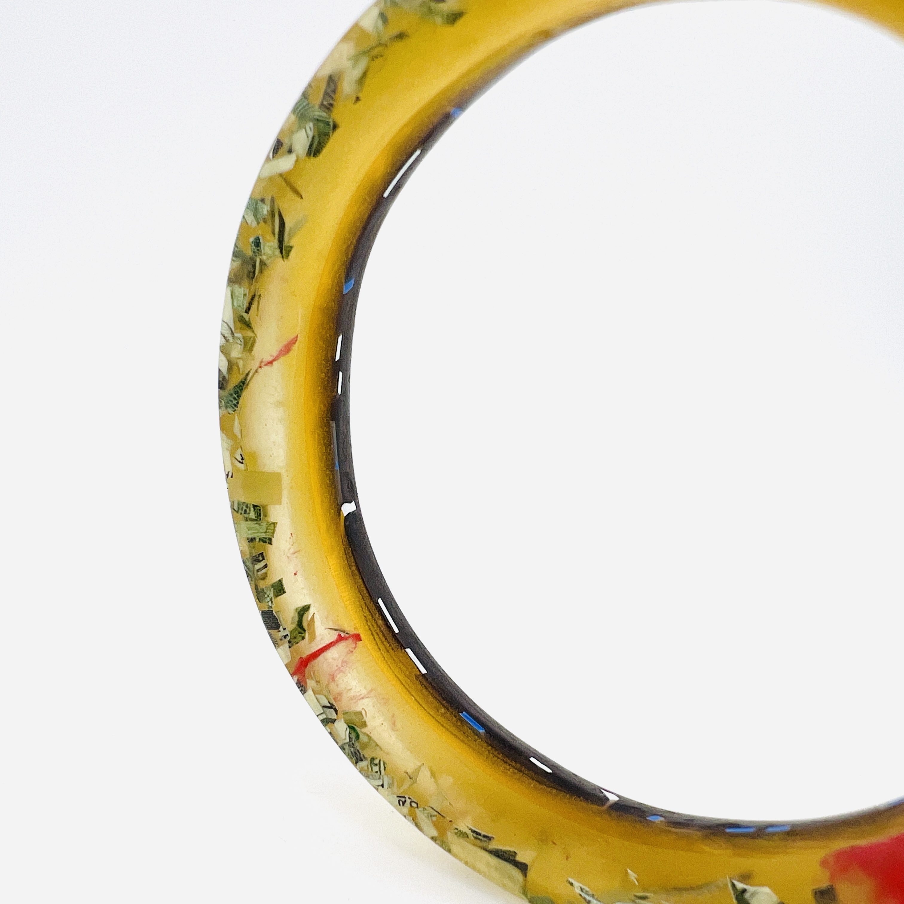 GID blood money resin bangle