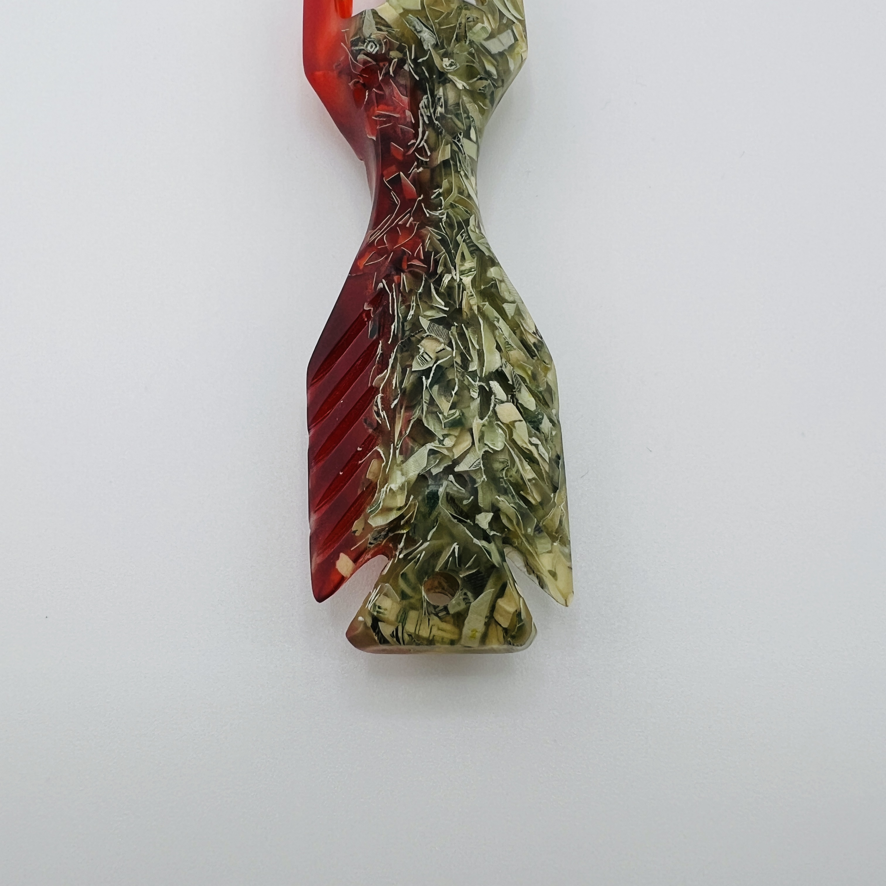 Devil's trident mini display dagger, blood money resin