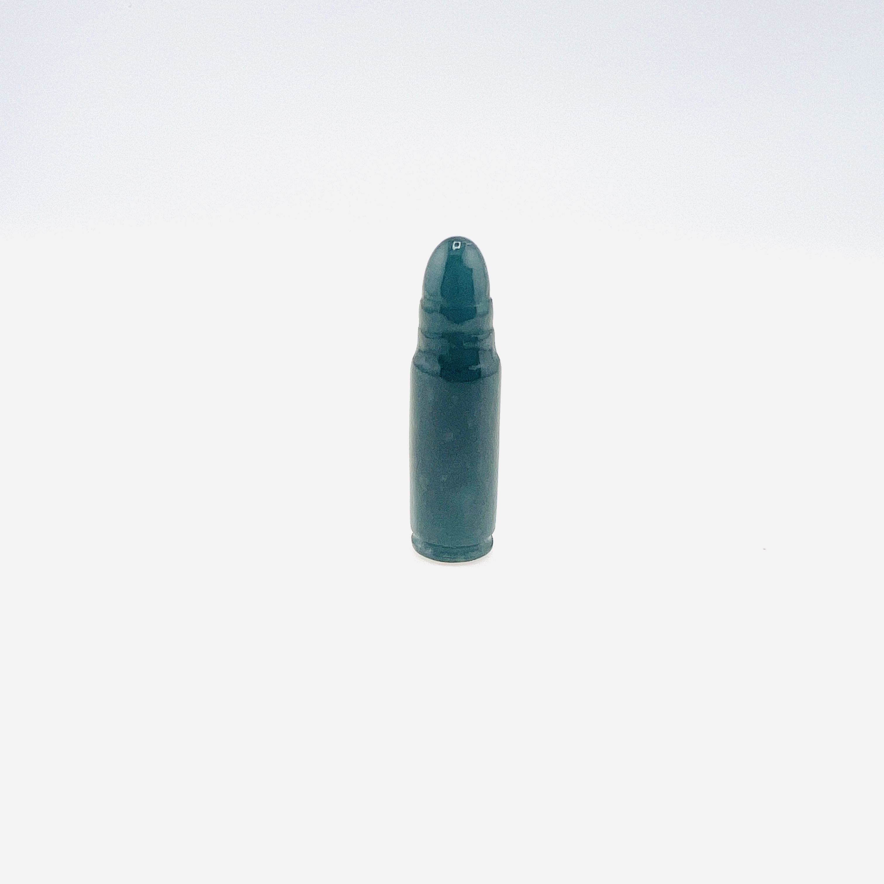 Imperial green snowflake jadeite bullet pendant