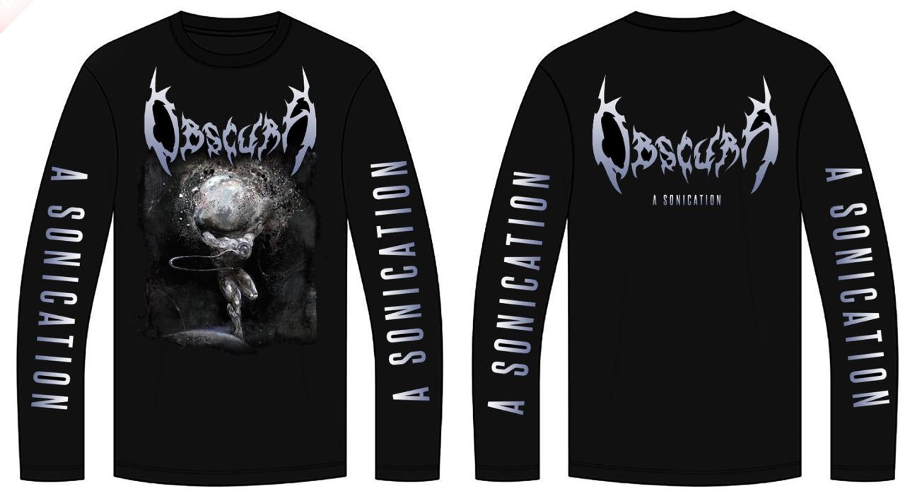 Kaos Unisex A SONICATION Short dan Longsleeve