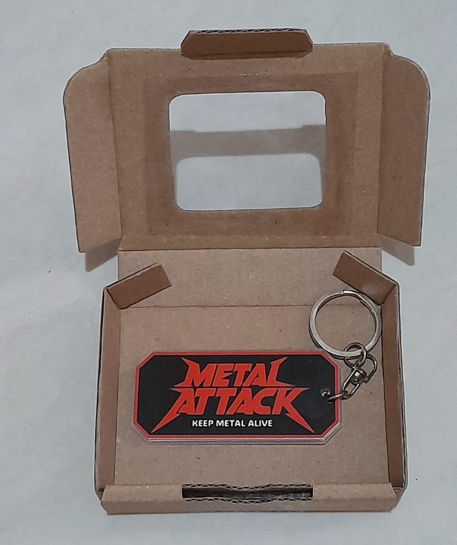Gantungan Kunci Metal Attack