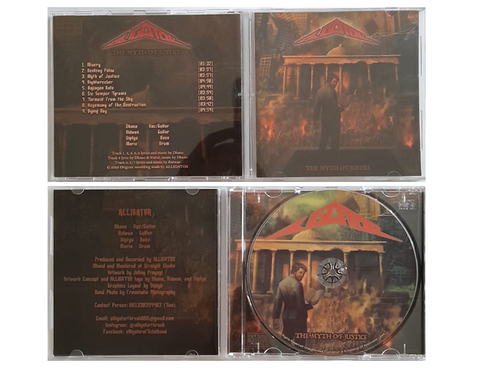 THE MYTH OF JUSTICE - CD