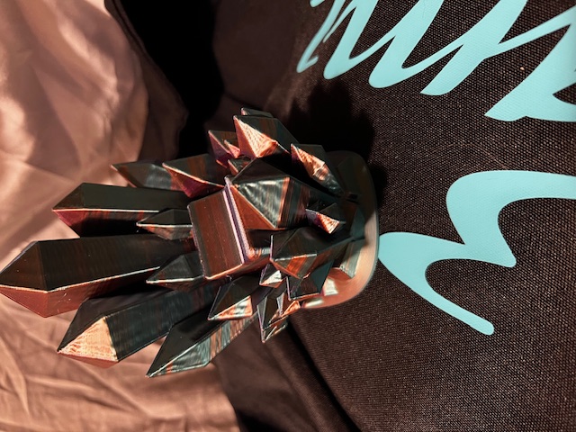 Geometric Crystal Phone/Controller Holder