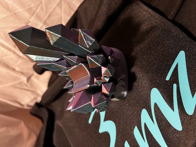 Geometric Crystal Phone/Controller Holder