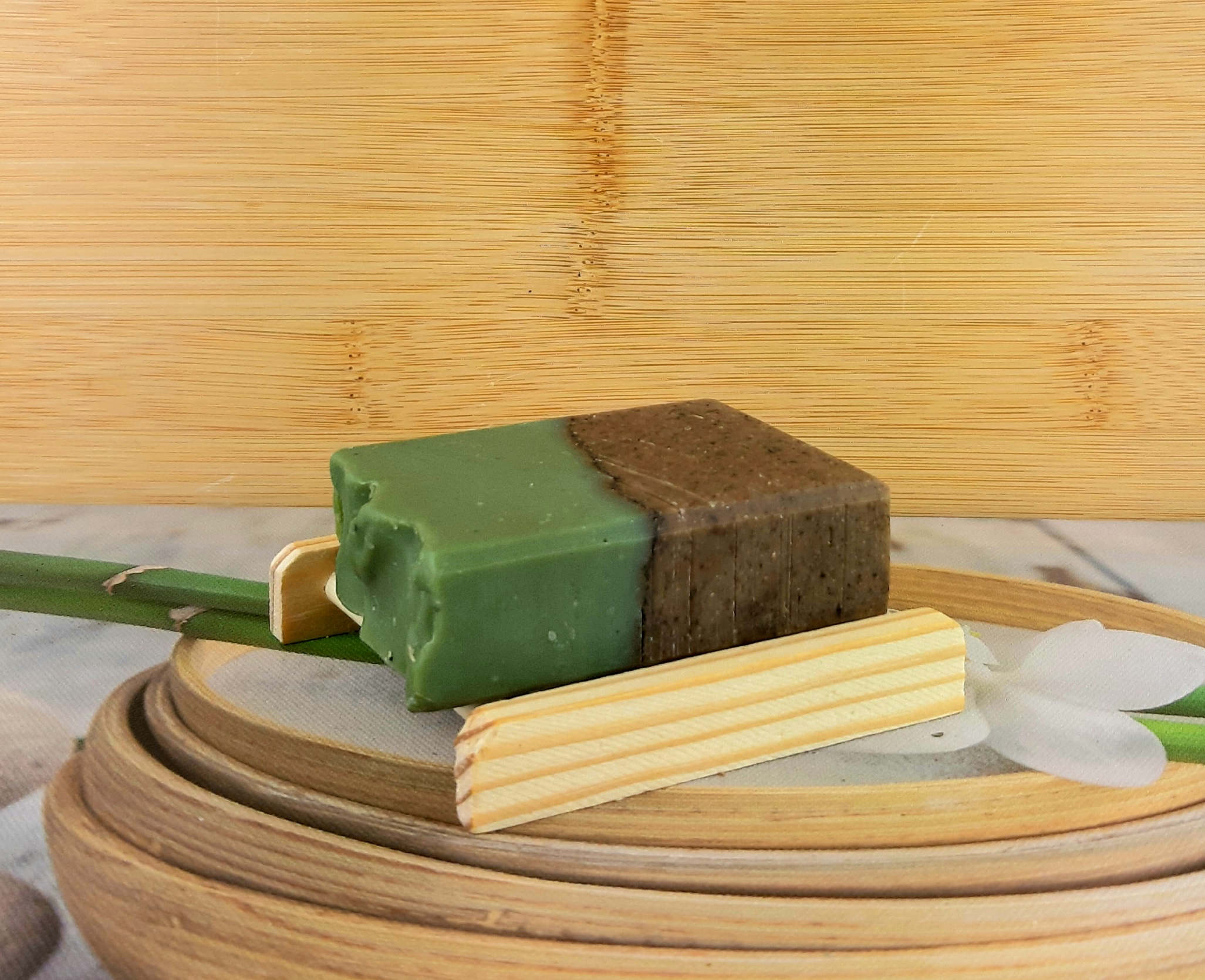 Savons Bio Menthe Basilic