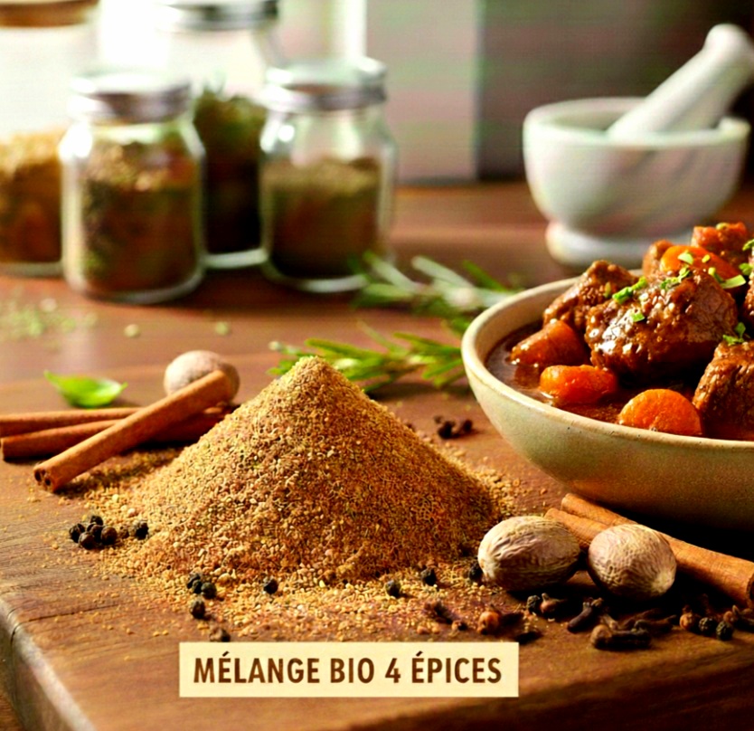 Mélange Bio 4 épices