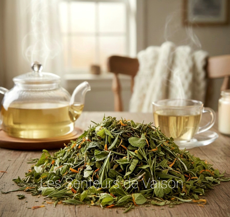 Tisane Bio Mont Ventoux – Mélange Aromatique et Floral