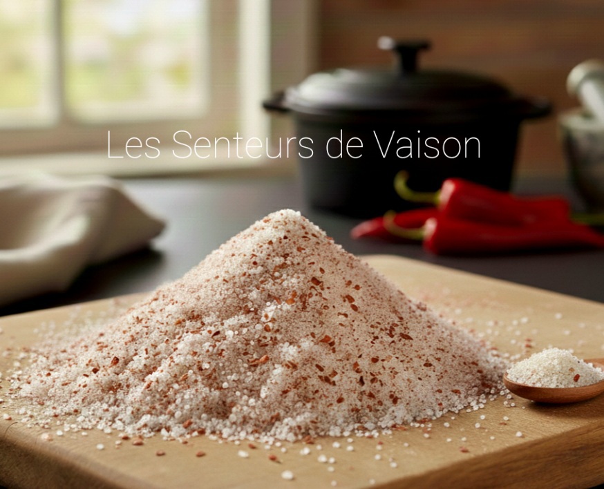 Sel au Piment d’Alep – Mélange Parfumé & Doucement Épicé