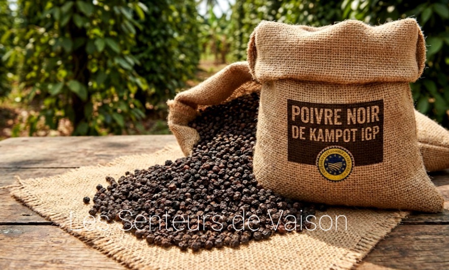 Poivre Noir de Kampot IGP – Grand Cru du Cambodge