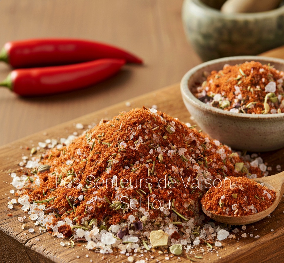 Sel Fou – Mélange Aromatisé aux épices douces