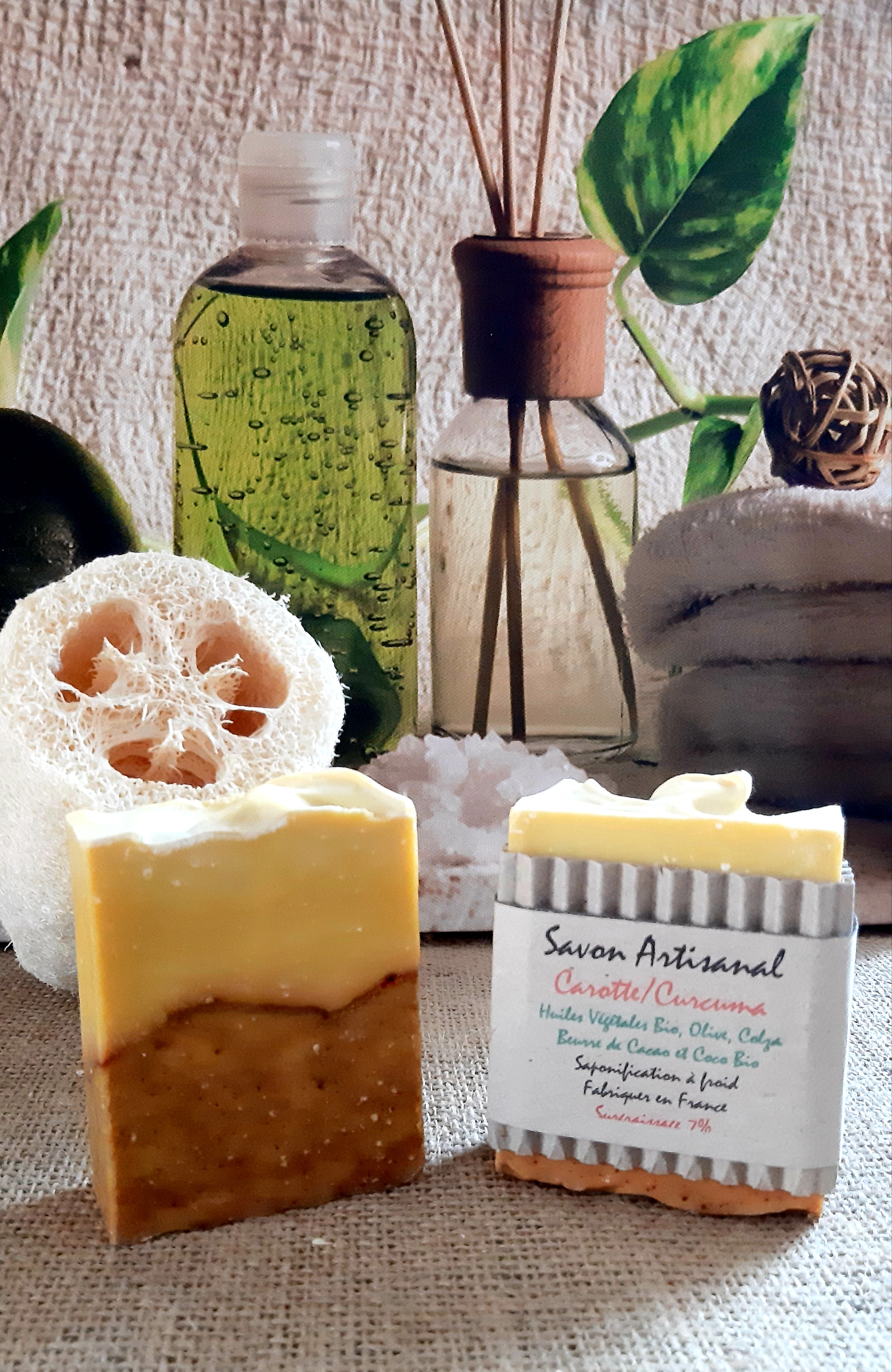 Savon Bio Carotte Curcuma