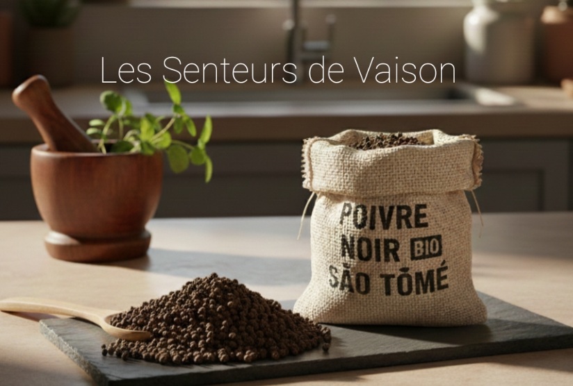 Poivre Noir Bio de Sao Tomé – Récolte Artisanale