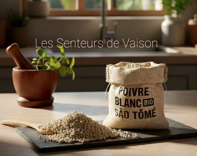 Poivre Blanc Bio de Sao Tomé – Terroir Volcanique