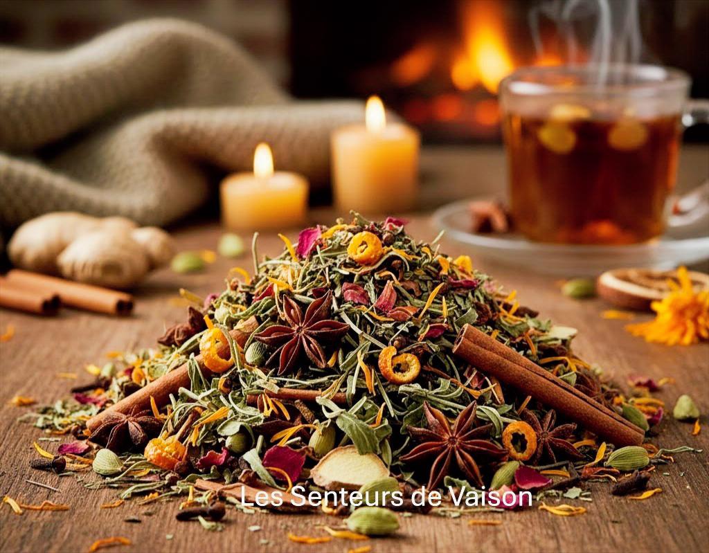 Tisane Bio de Noël – Infusion Épicée & Gourmande