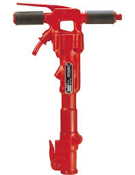 Red Pneumatic Jackhammer