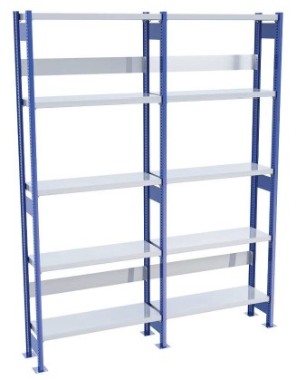 Bolt-Free Metal Storage Shelving Unit