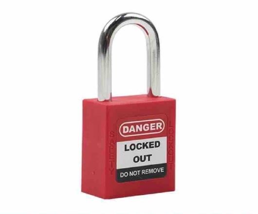 Master Lock 410RED Safety Padlock – High-Visibility Lockout Solution