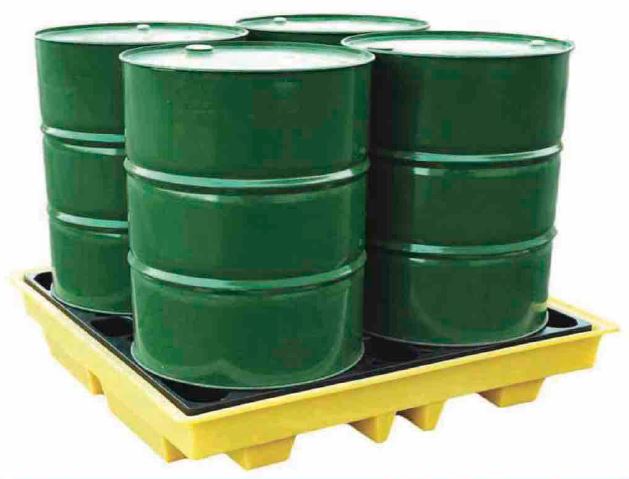 Steel Drum Spill Containment Pallet