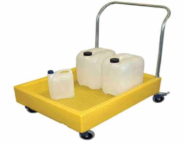Heavy-Duty Transport Cart – Industrial Warehouse Trolley
