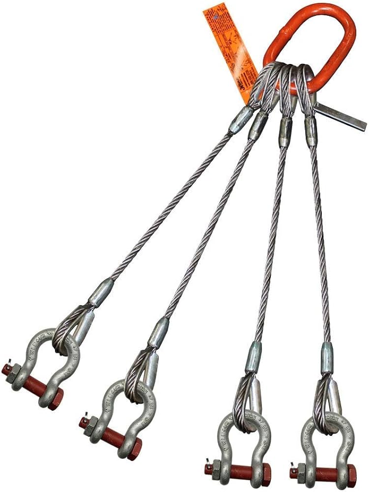 Premium Steel Wire Rope Sling – Heavy-Duty Lifting Solution