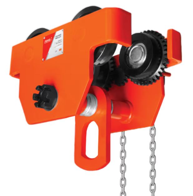 Heavy-Duty Manual Chain Hoist Trolley