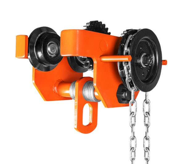 Heavy-Duty Manual Chain Hoist Trolley