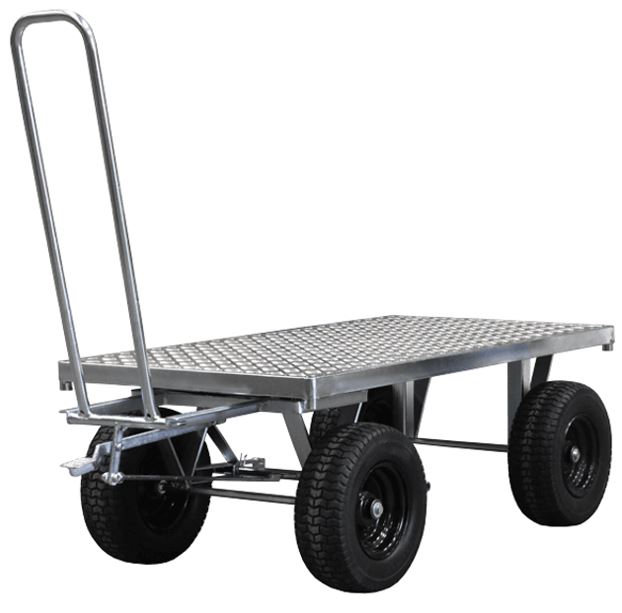 Stainless Steel Turntable Trolley