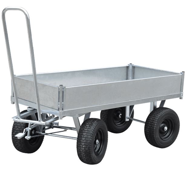 Stainless Steel Turntable Trolley