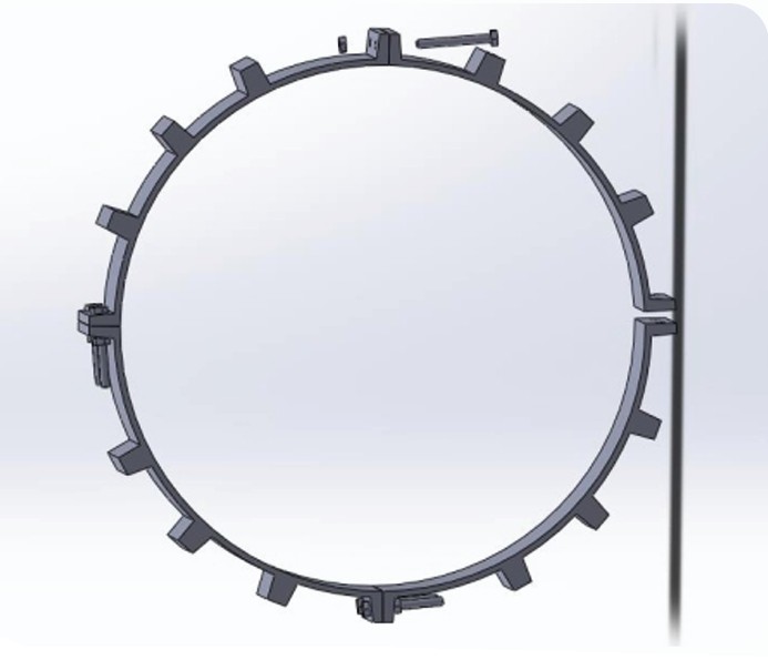 HDPE Casing Spacer Insulators – High-Density Polyethylene Pipe Supports