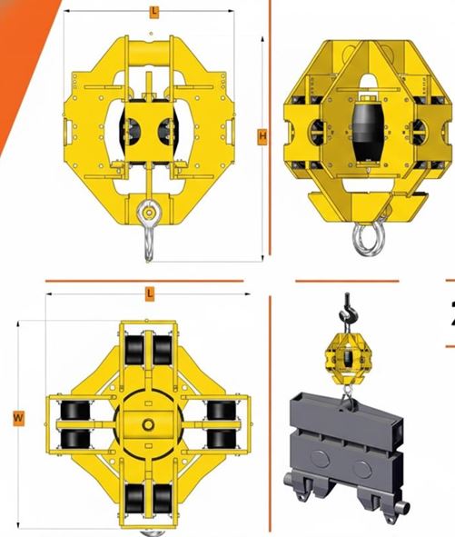Crane Vibration Dampers for Vibratory Hammers