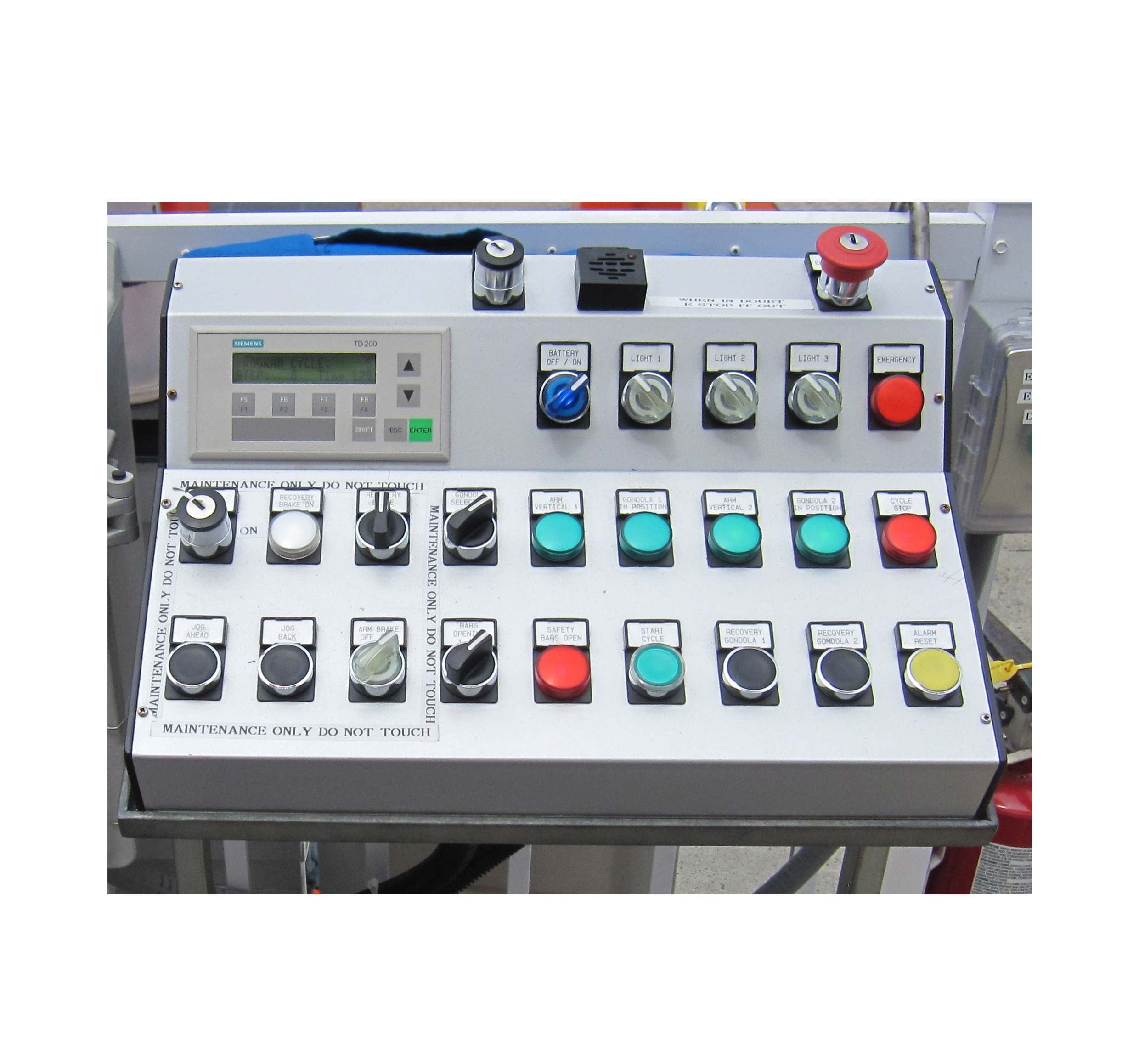 Machine Operator Panel