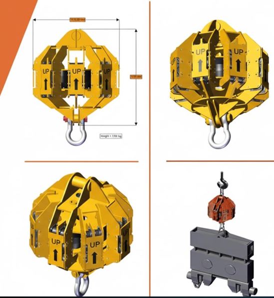 Crane Vibration Dampers for Vibratory Hammers