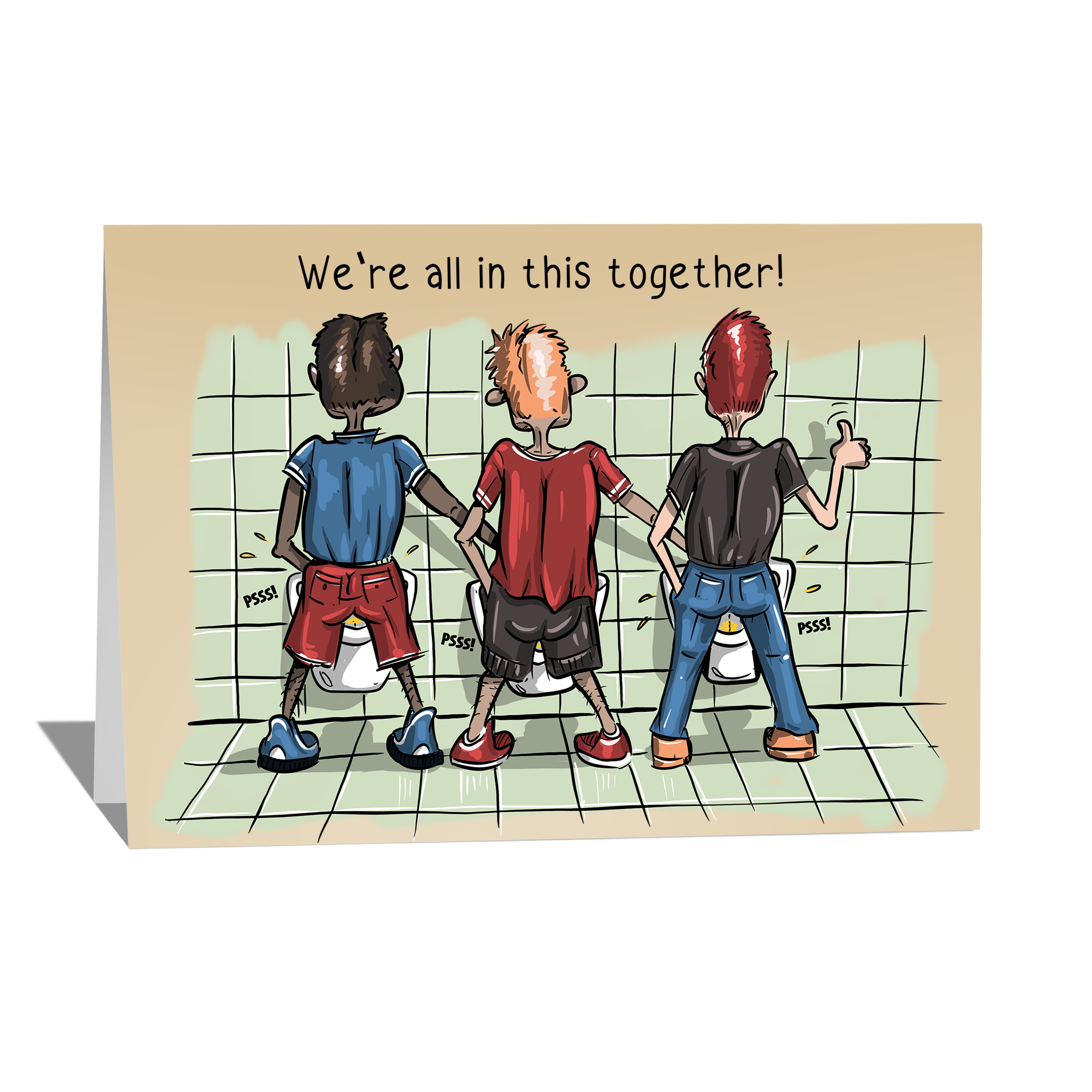 In this together ...