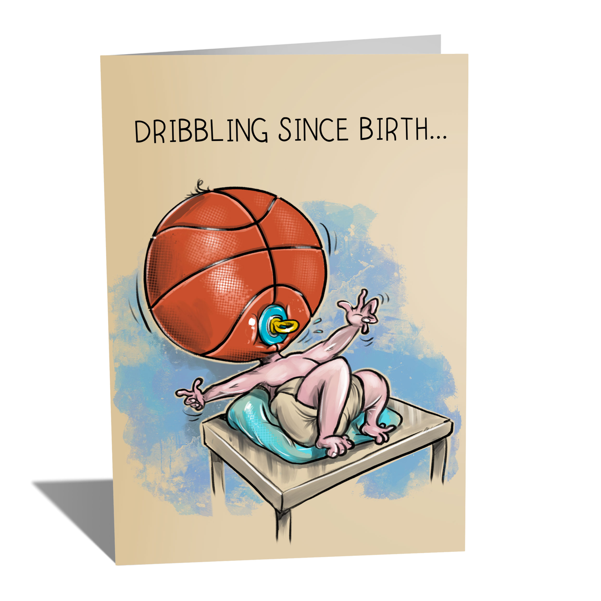 Born to dribble!