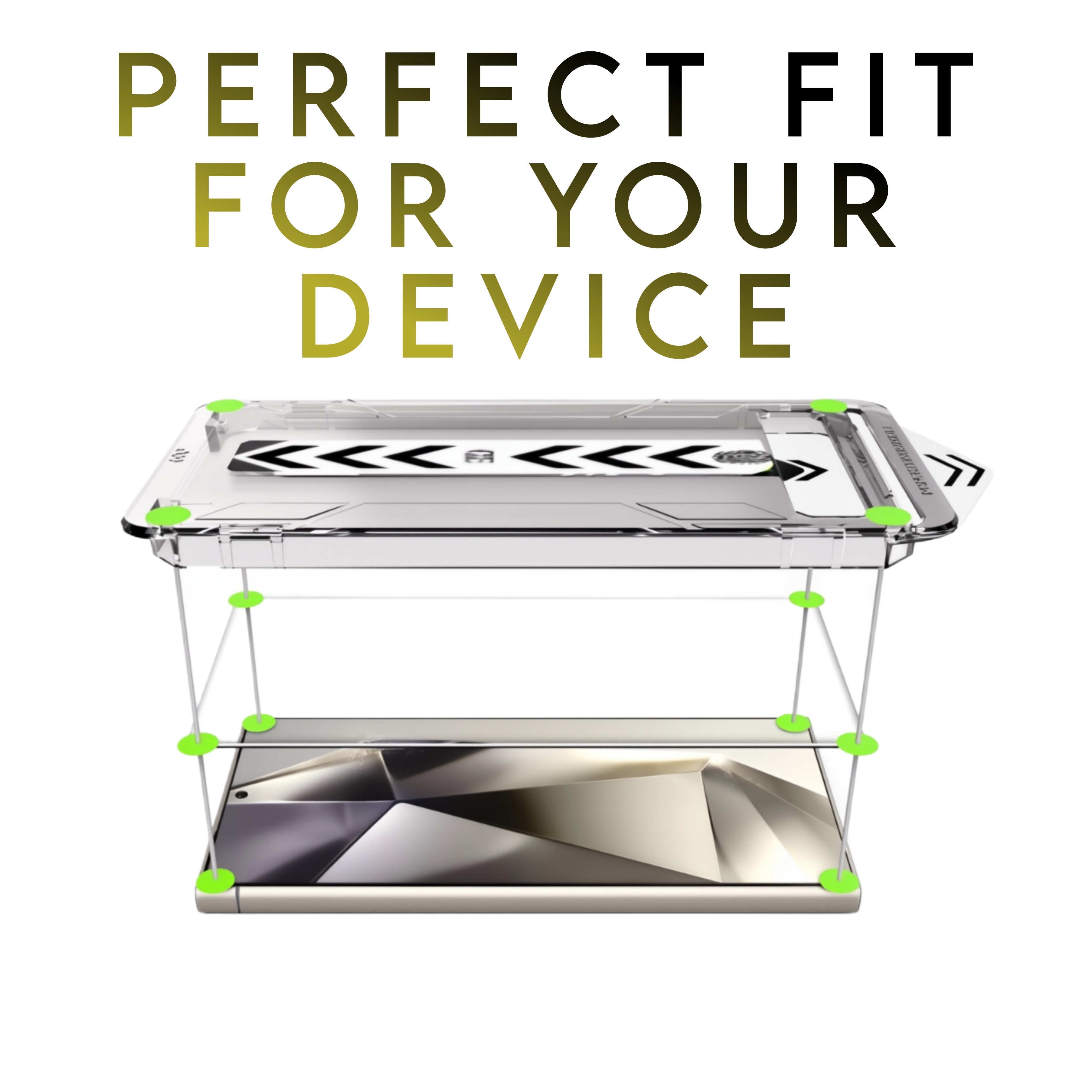 Samsung Galaxy S24 Series Tempered Glass with Installation Kit – Pack of 2, Easy Applicator, Full Coverage Protection