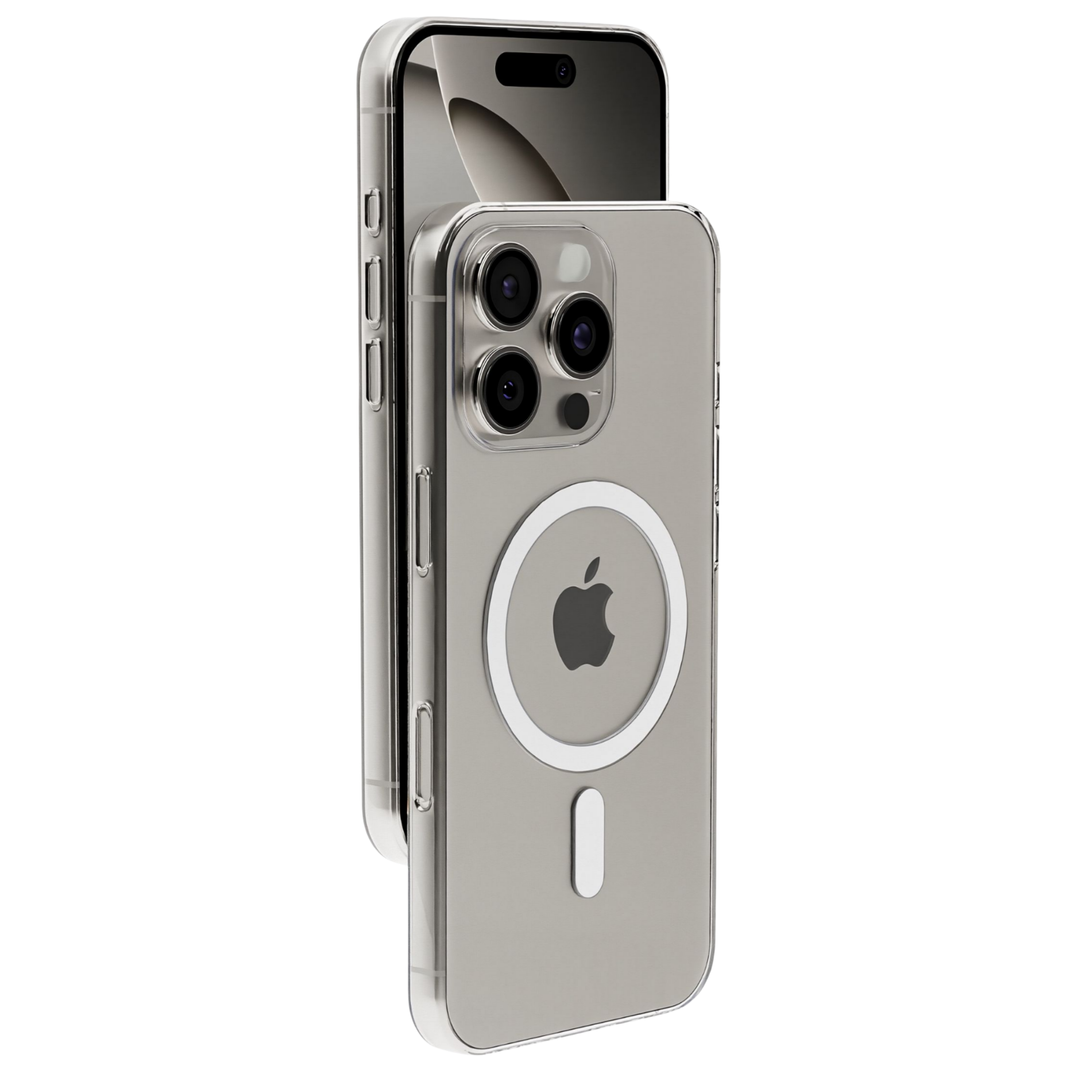 iphone16 series Defenda CrystalMag – Clear MagSafe Case with  POP UP Animation and Wireless Charging Support