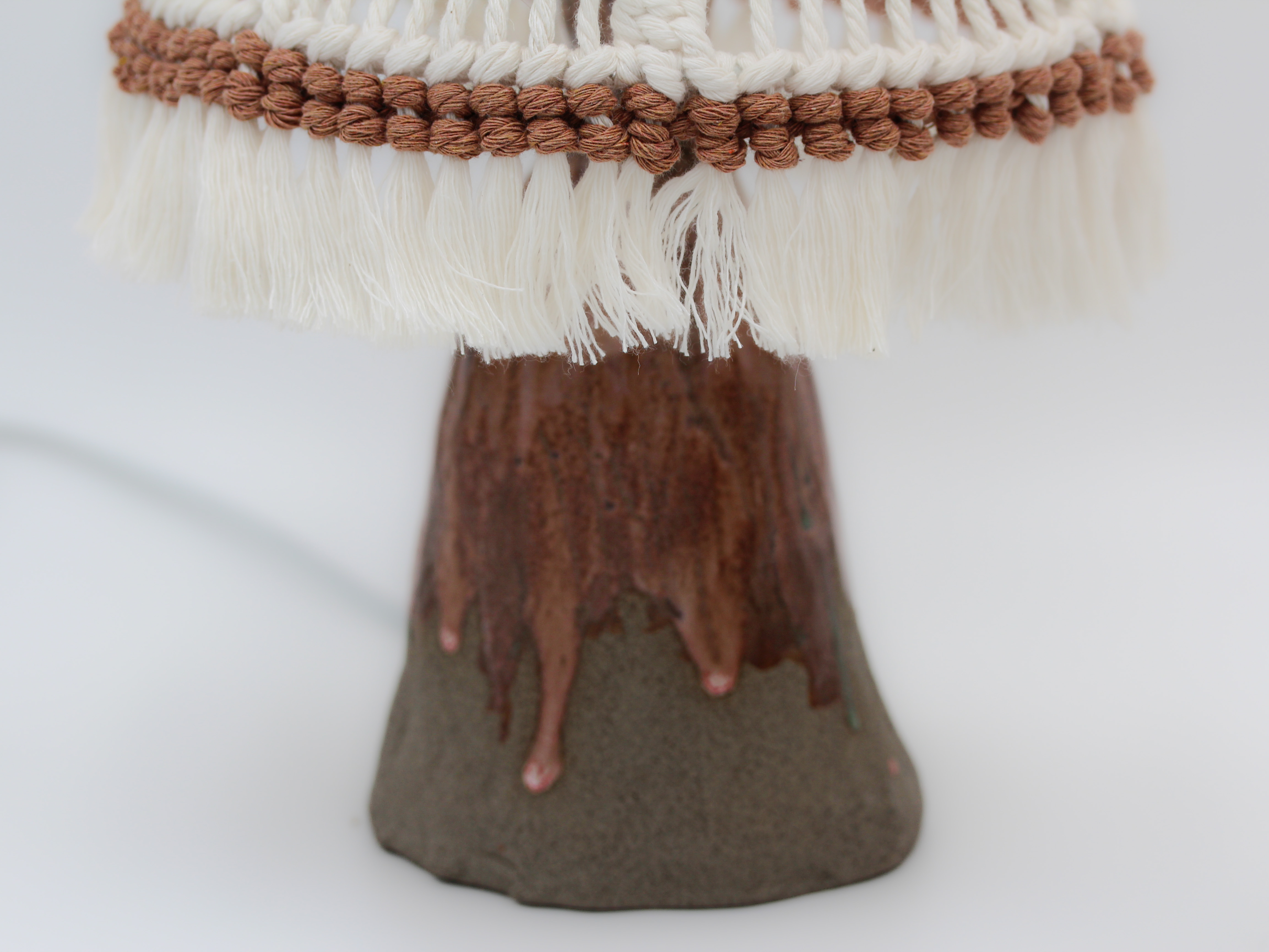 Handcrafted Macrame Table Lamps