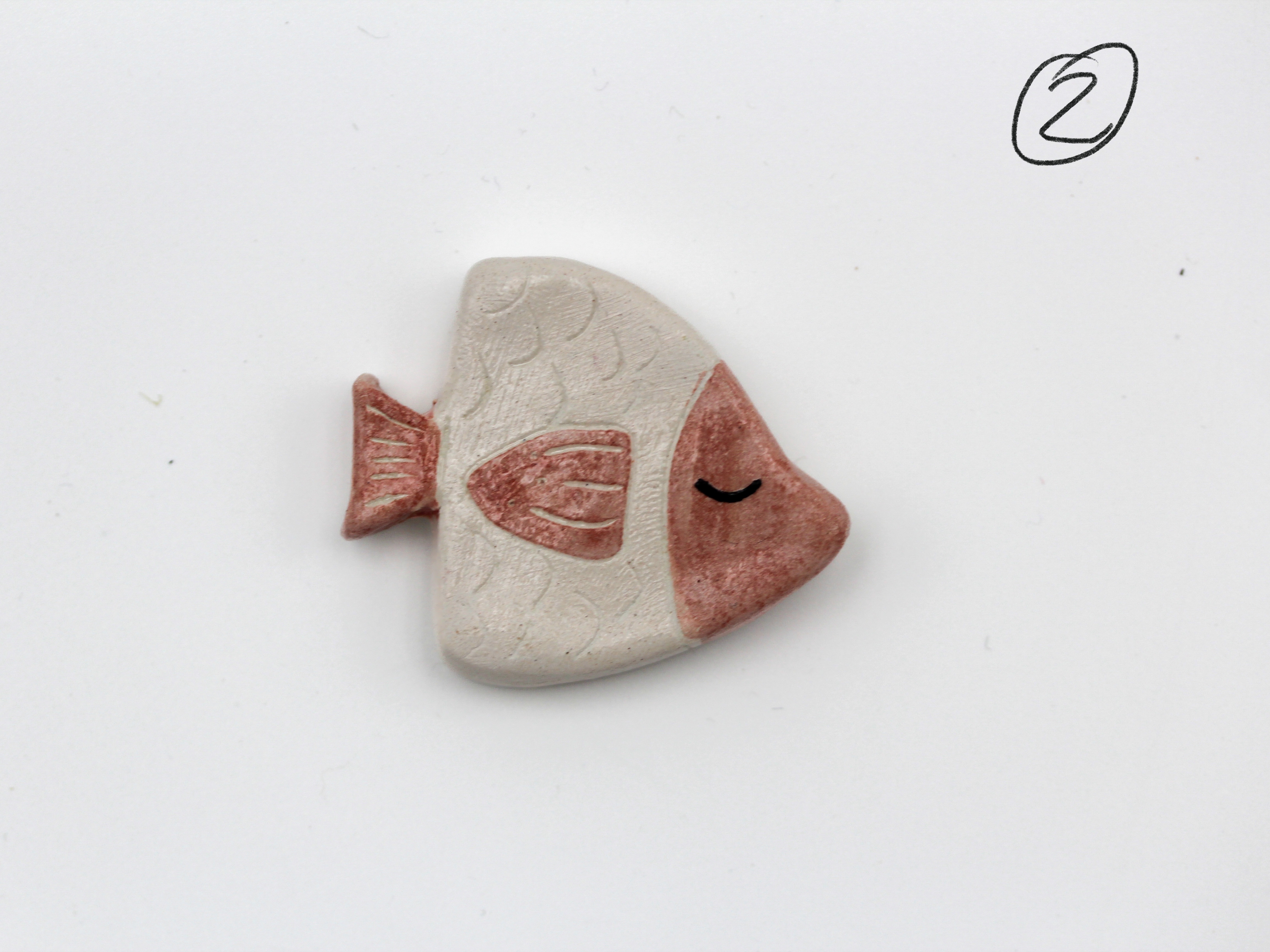 Ceramic Fish Magnet