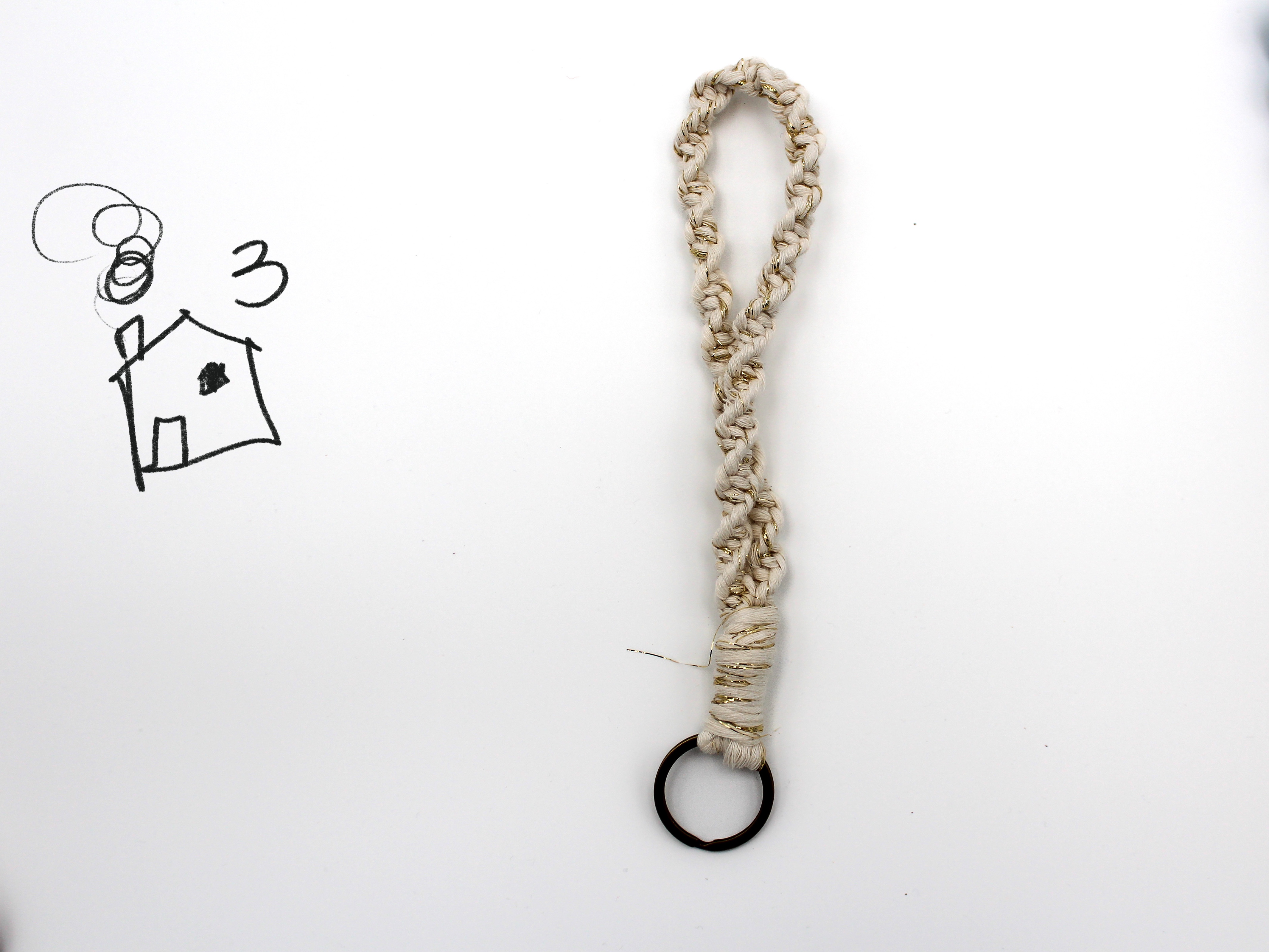Handmade Macrame Keychains