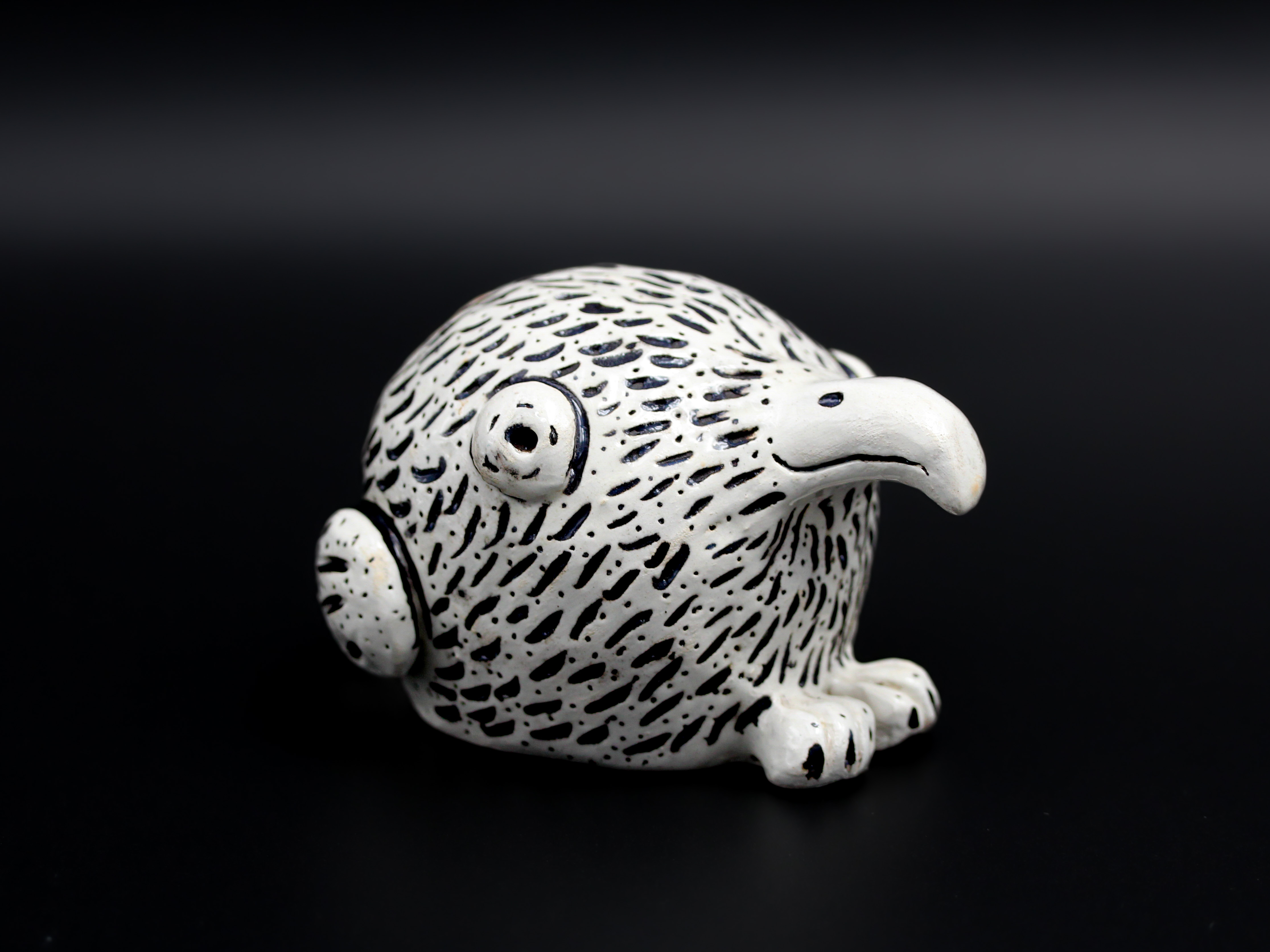 Handcrafted Ceramic Bird Figurine