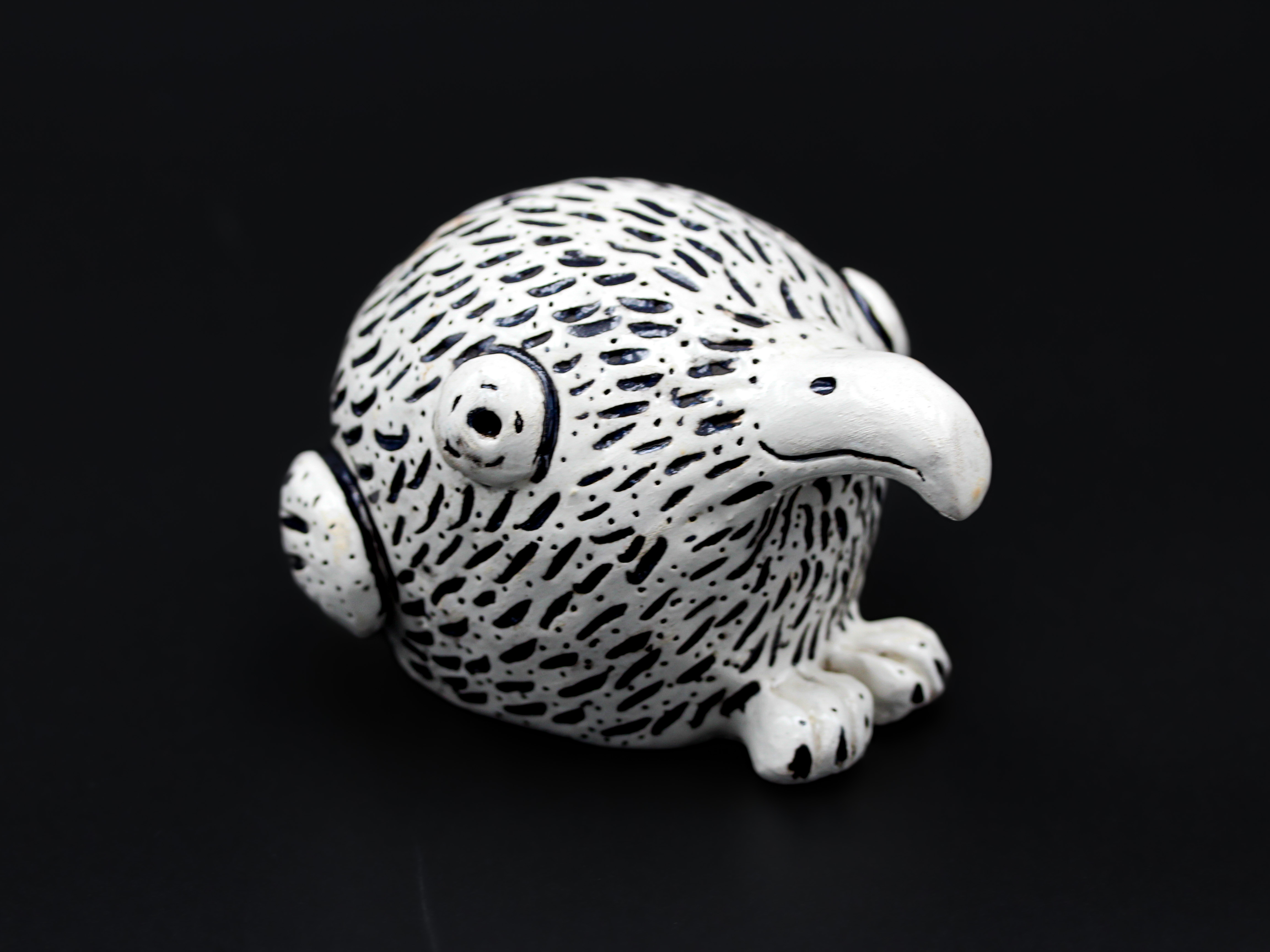 Handcrafted Ceramic Bird Figurine