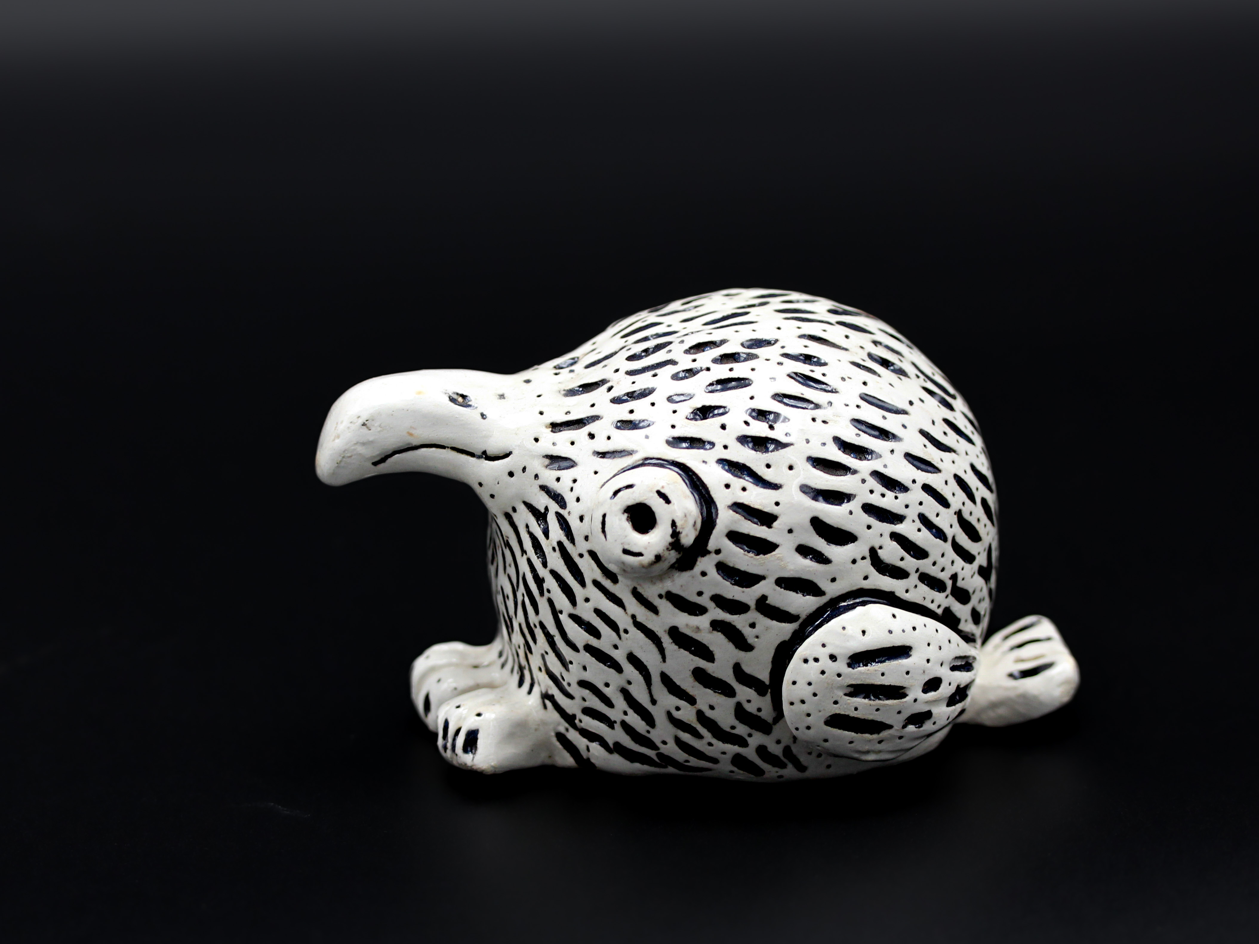 Handcrafted Ceramic Bird Figurine