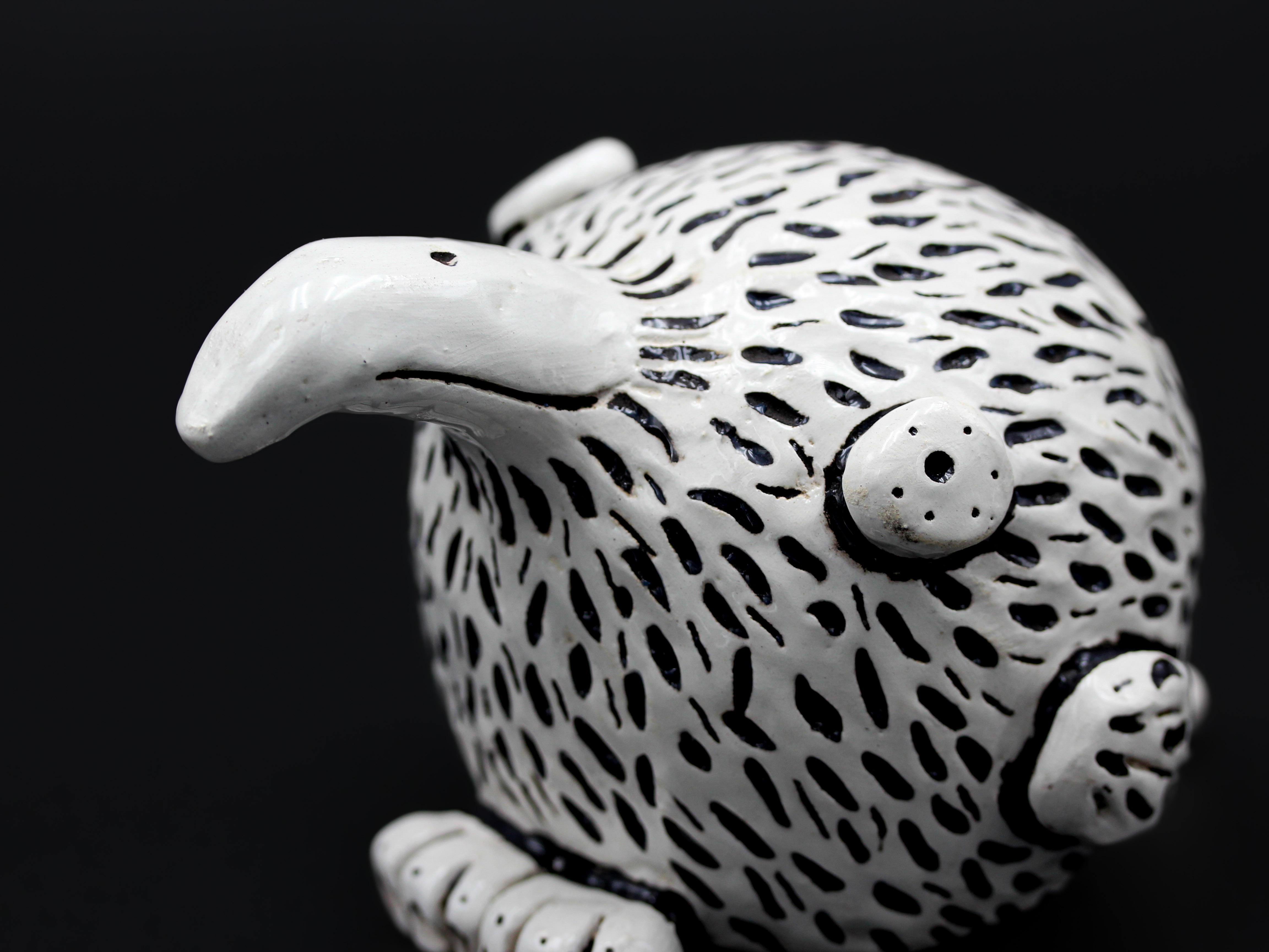 Ceramic Bird Sculpture