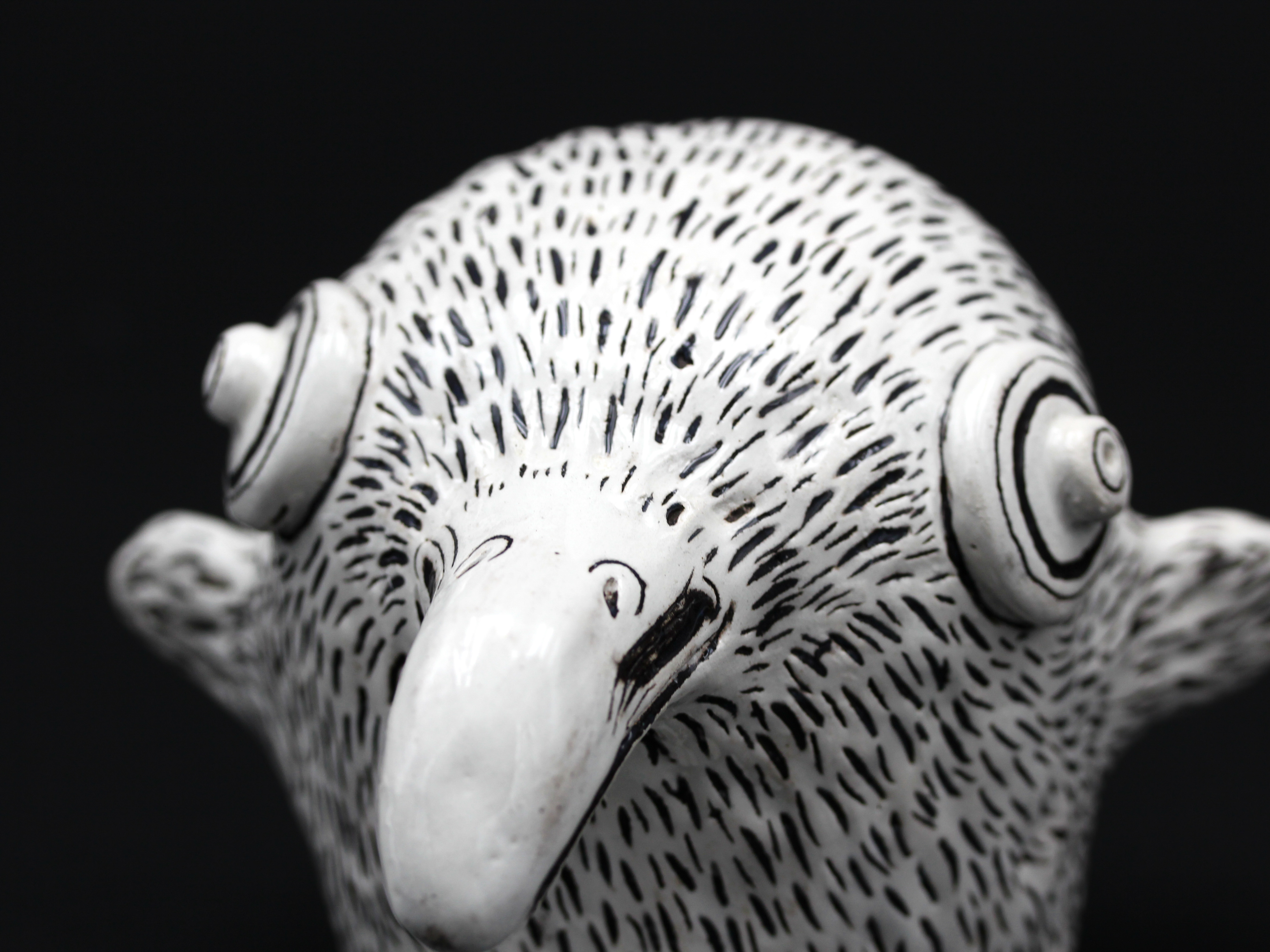 Ceramic Bird Figurine